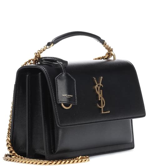 borse yves saint laurent mytheresa|Large leather clutch in black .